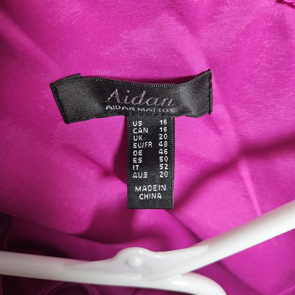 Pink Mini Dress - Size 16 - Picture 3 of 4